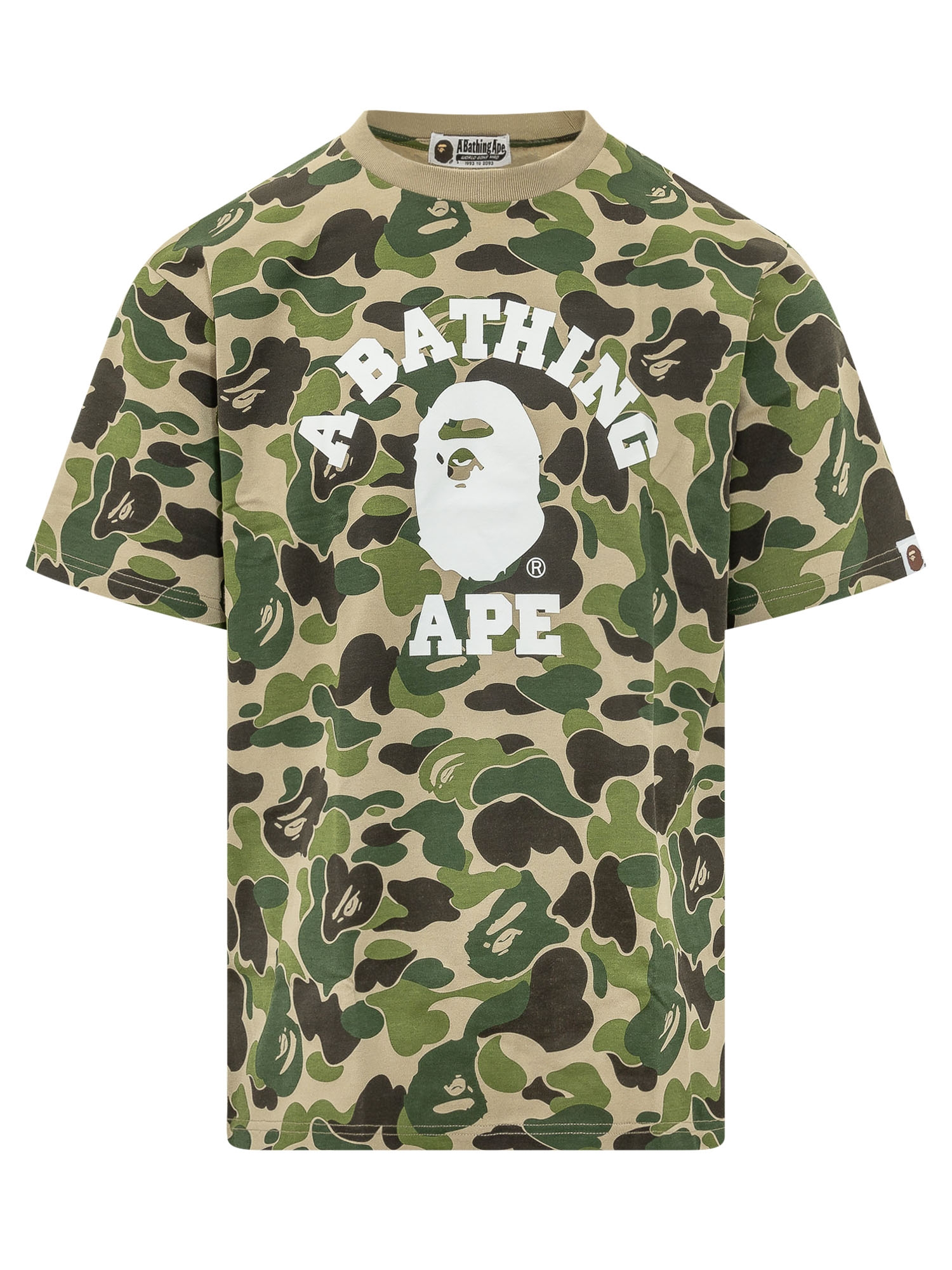 [BAPE] T-shirts Short Sleeve SS26 001CSM301011M GREEN