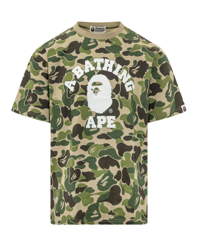 [BAPE] T-shirts Short Sleeve SS26 001CSM301011M GREEN