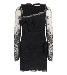 [Alessandra Rich] Long sleeve dress FW25 FABX4125P4623_0900