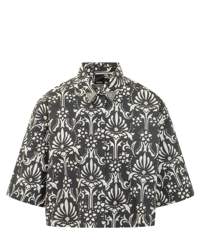 [PINKO] Shirts Short Sleeve SS26 106826A3B1 ZZ2