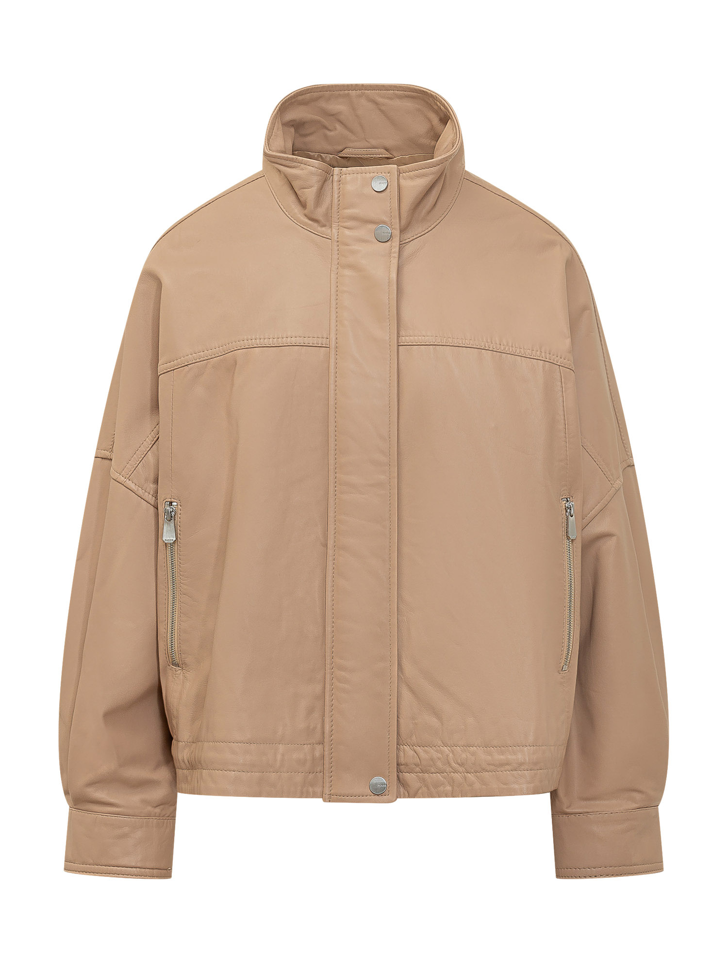 [PINKO] Leather Jacket SS26 106235A31Y D41