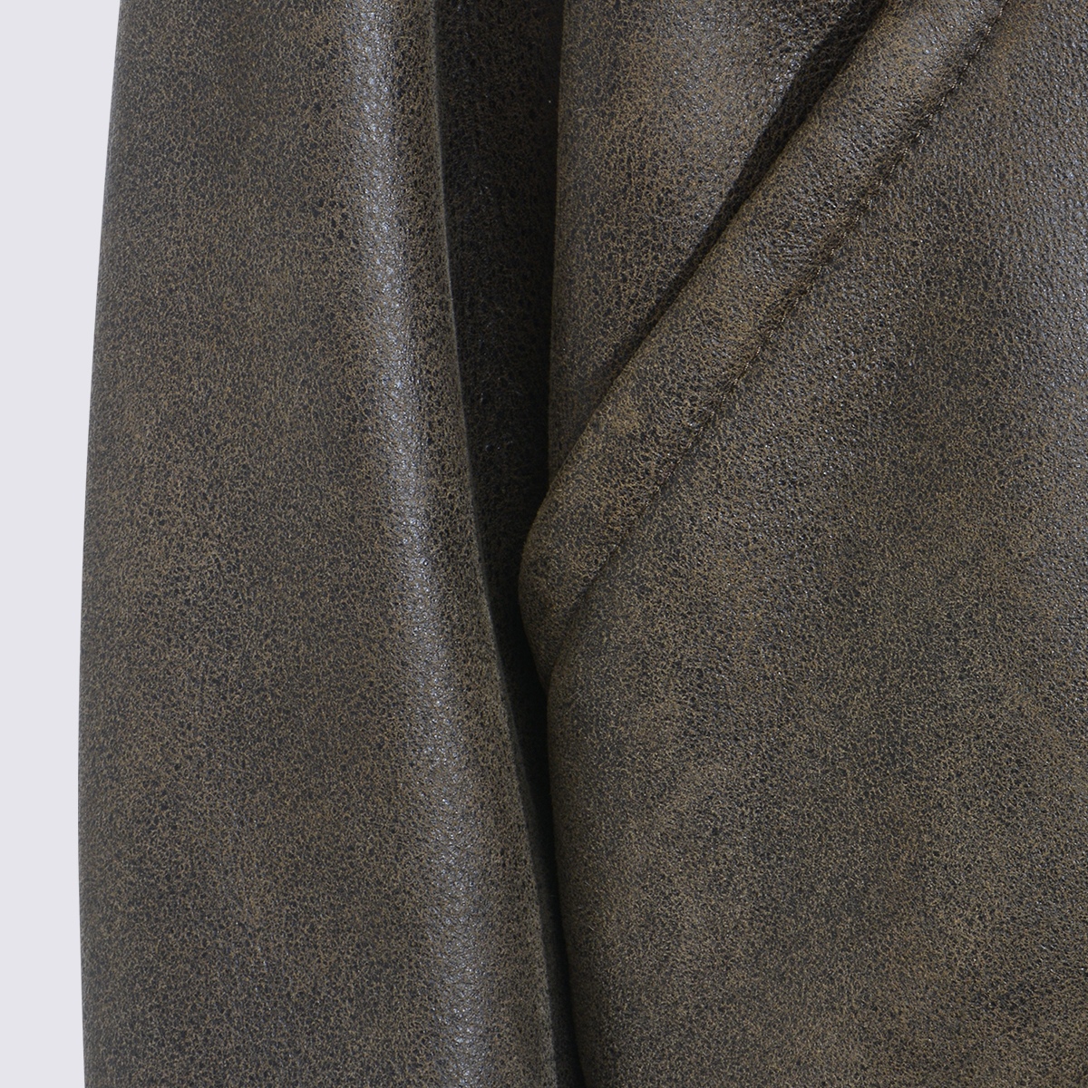 [SALVATORE SANTORO] Leather Jacket FW25 W25SANT49500UDIESARMY