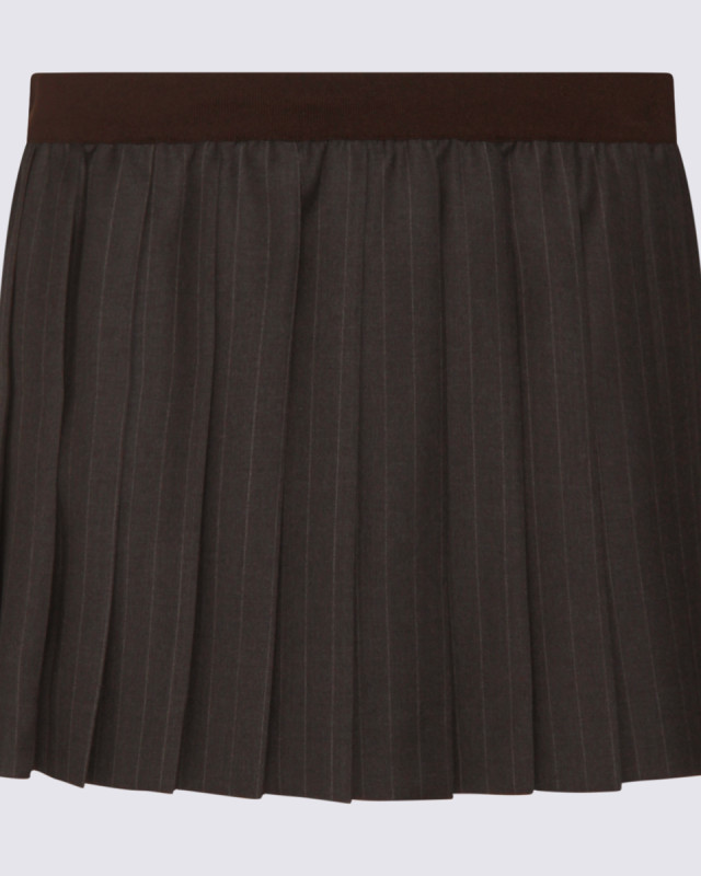 [Miu Miu] Midi skirt FW25 MG2529174XF0480