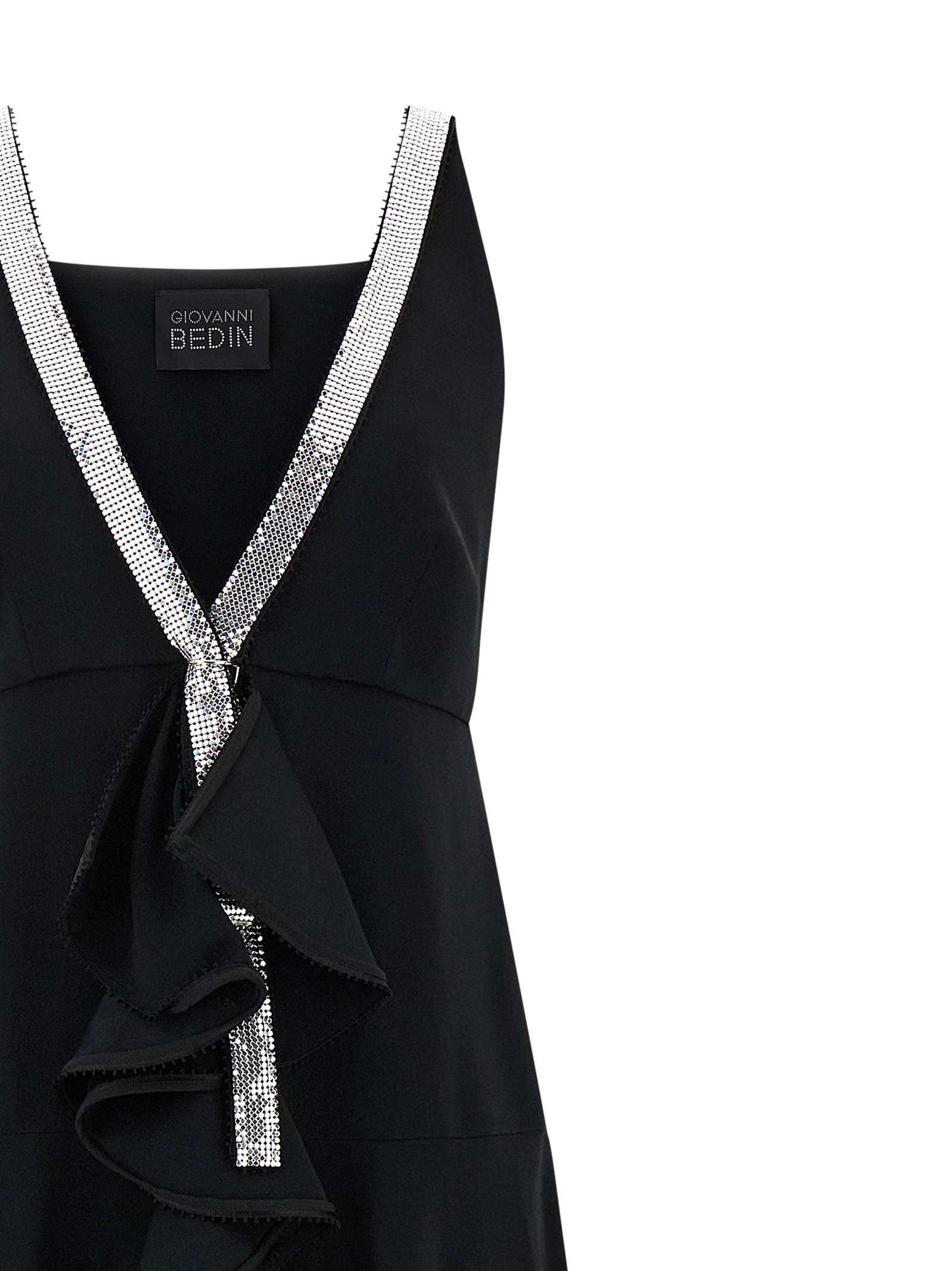 [Giovanni Bedin] Sleeveless dress FW24 GB24018BLACK
