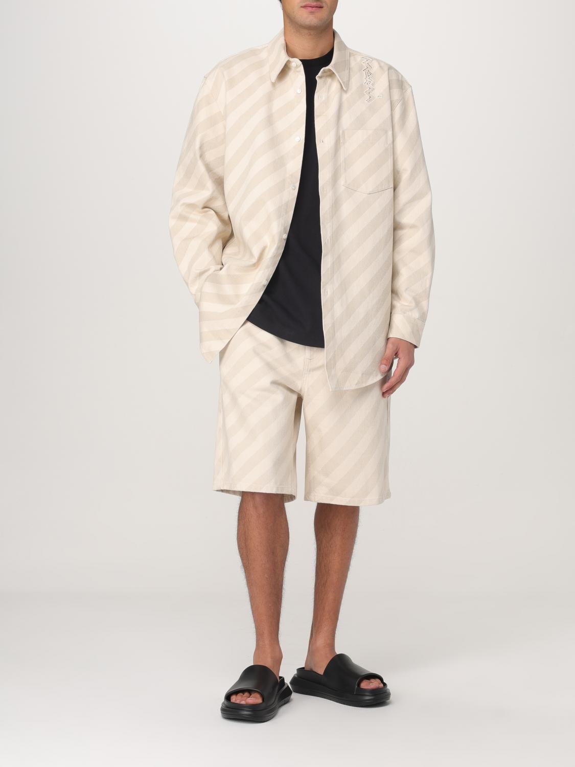 [Marni] T-shirts Short Sleeve FW25 HUMU0287X0UTC406 00N99