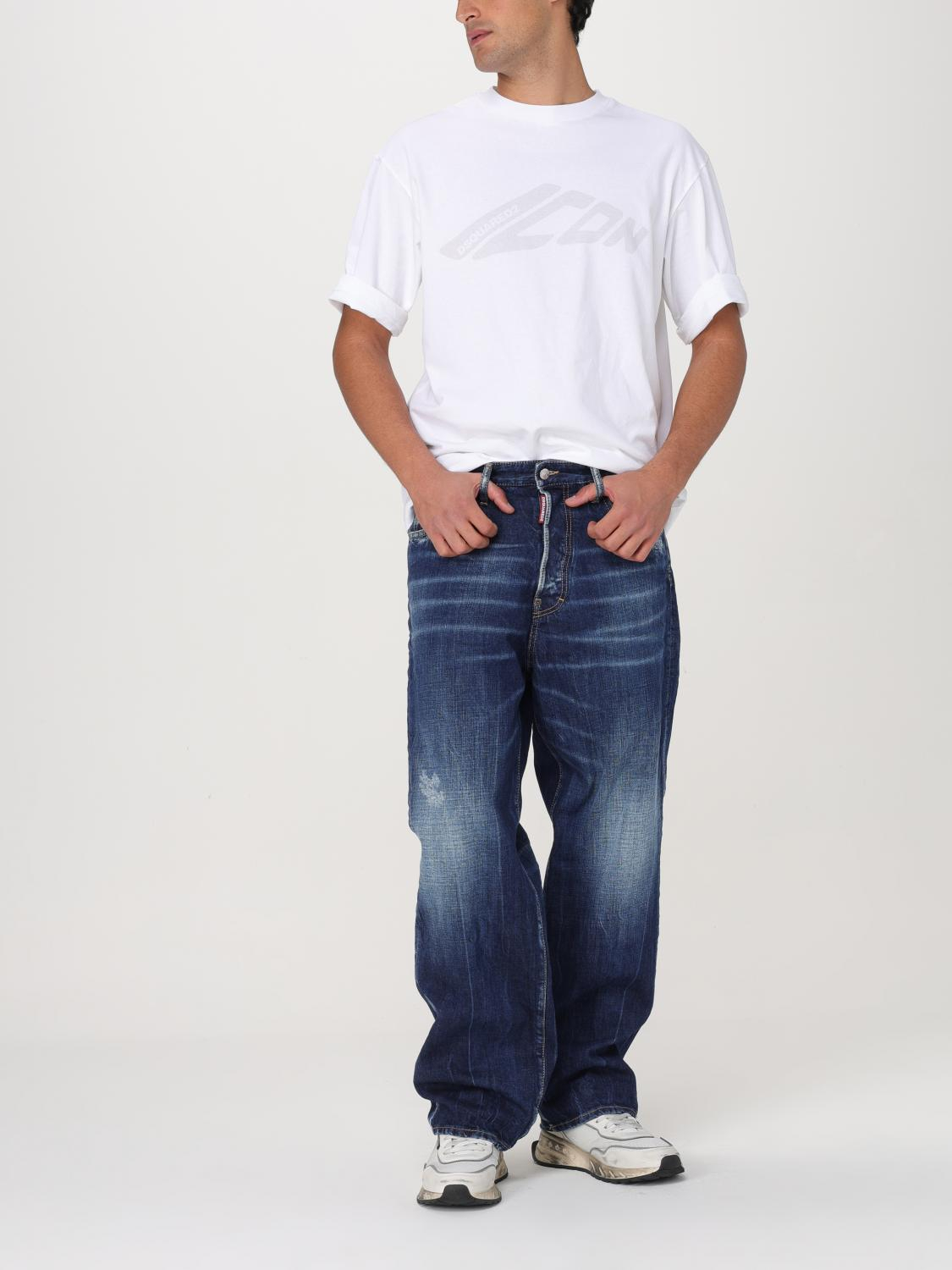 [Dsquared2] T-shirts Short Sleeve SS25 S79GC0107S24583 100