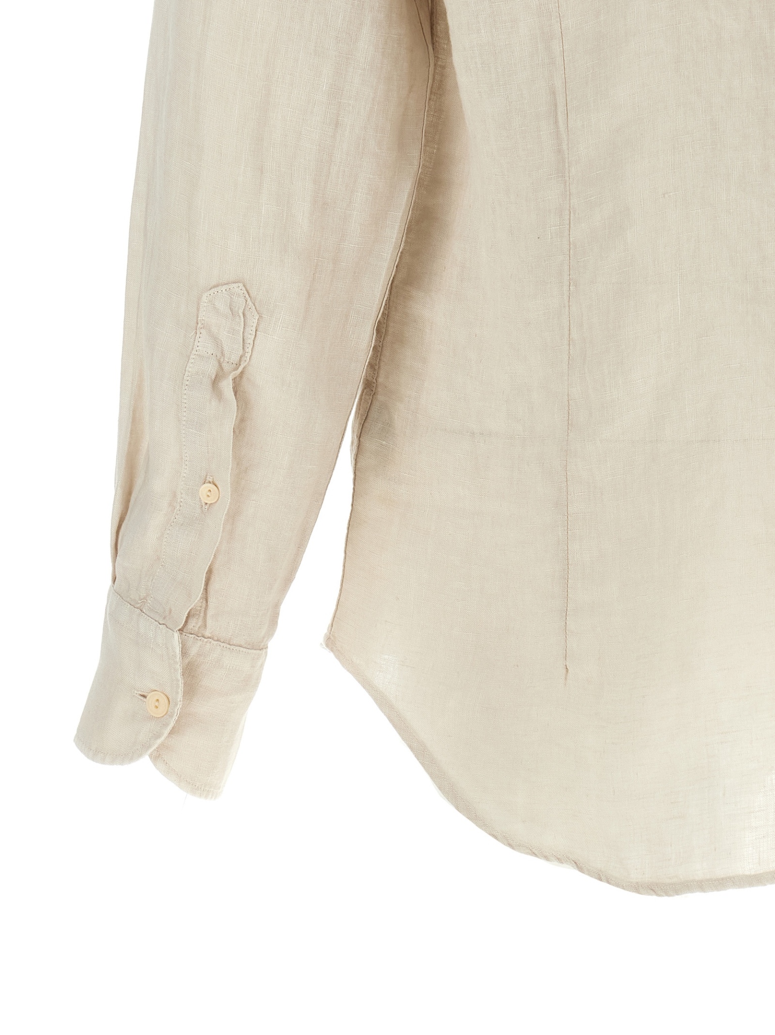 [MC2 Saint Barth] Shirts Long Sleeve SS26 PAMPLONALINEN10HGRAIN