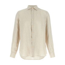 [MC2 Saint Barth] Shirts Long Sleeve SS26 PAMPLONALINEN10HGRAIN