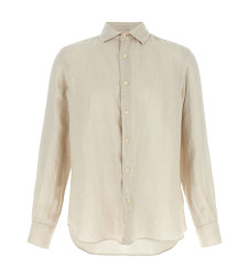 [MC2 Saint Barth] Shirts Long Sleeve SS26 PAMPLONALINEN10HGRAIN