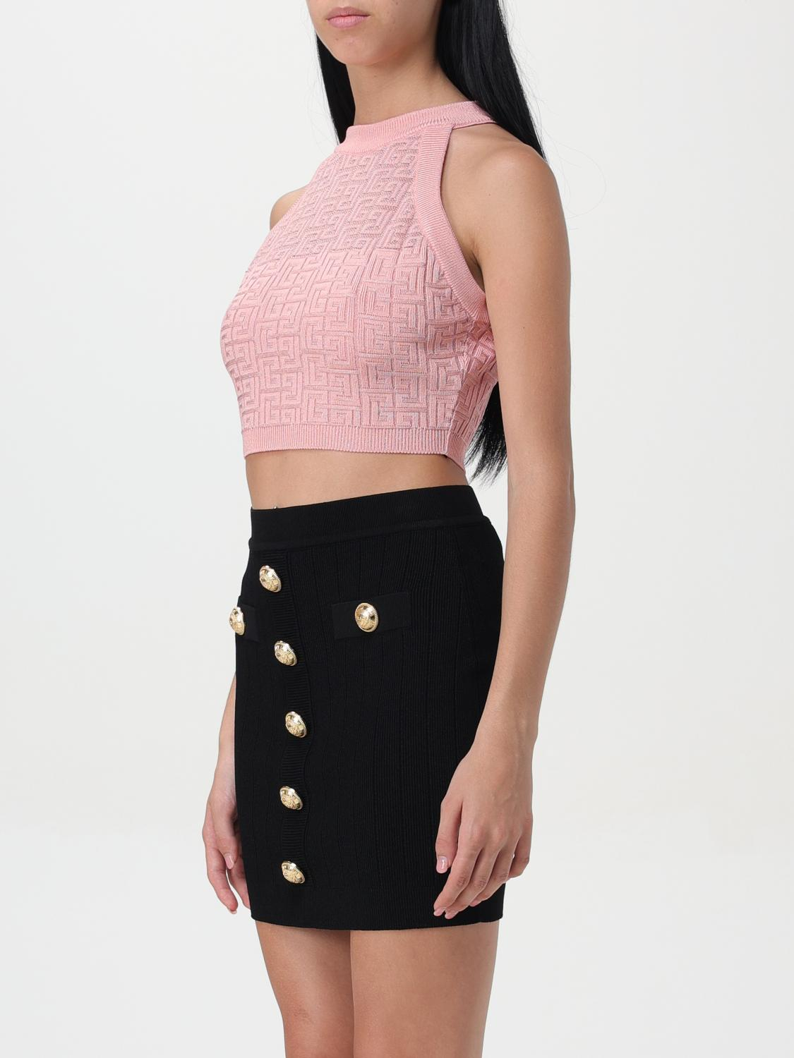 [Balmain] Tank top FW25 DF1AB026KG96 OIW