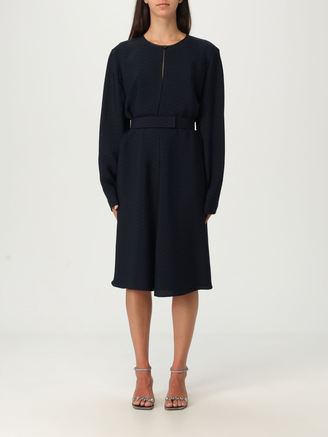[Emporio Armani] Long sleeve dress FW25 EW002310TE15812 FB212