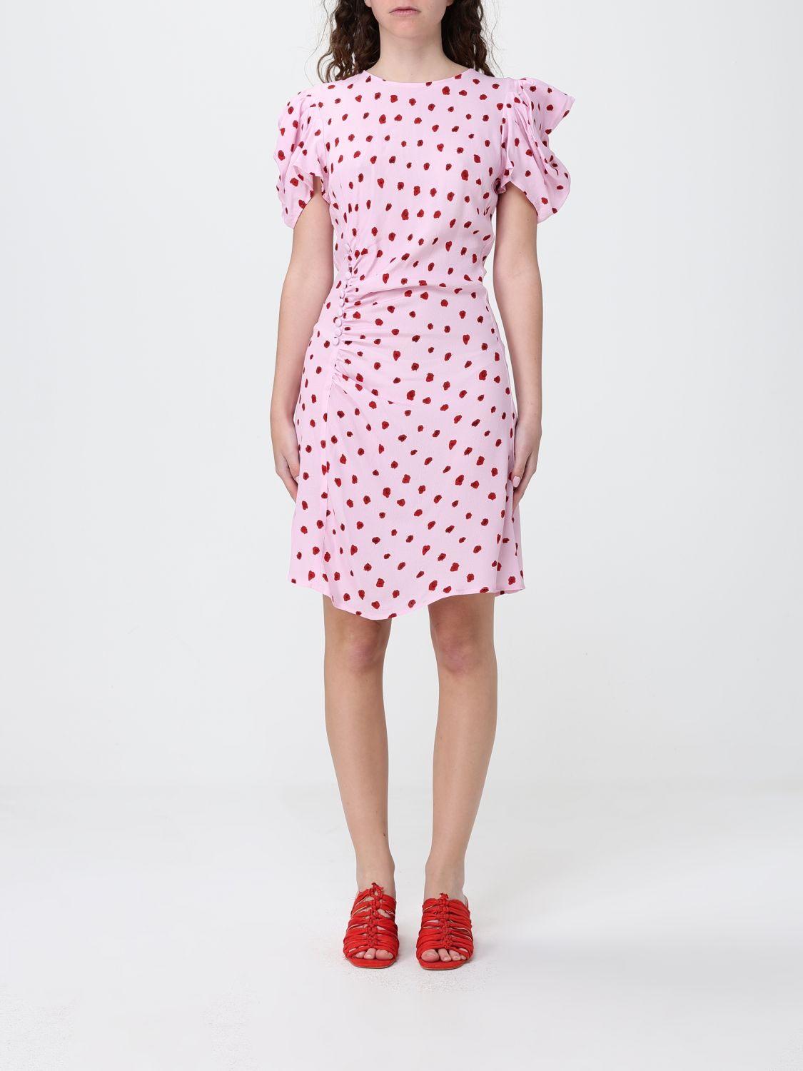 [MAR DE MARGARITAS] Short sleeve dress SS26 MMABW01542 RO81