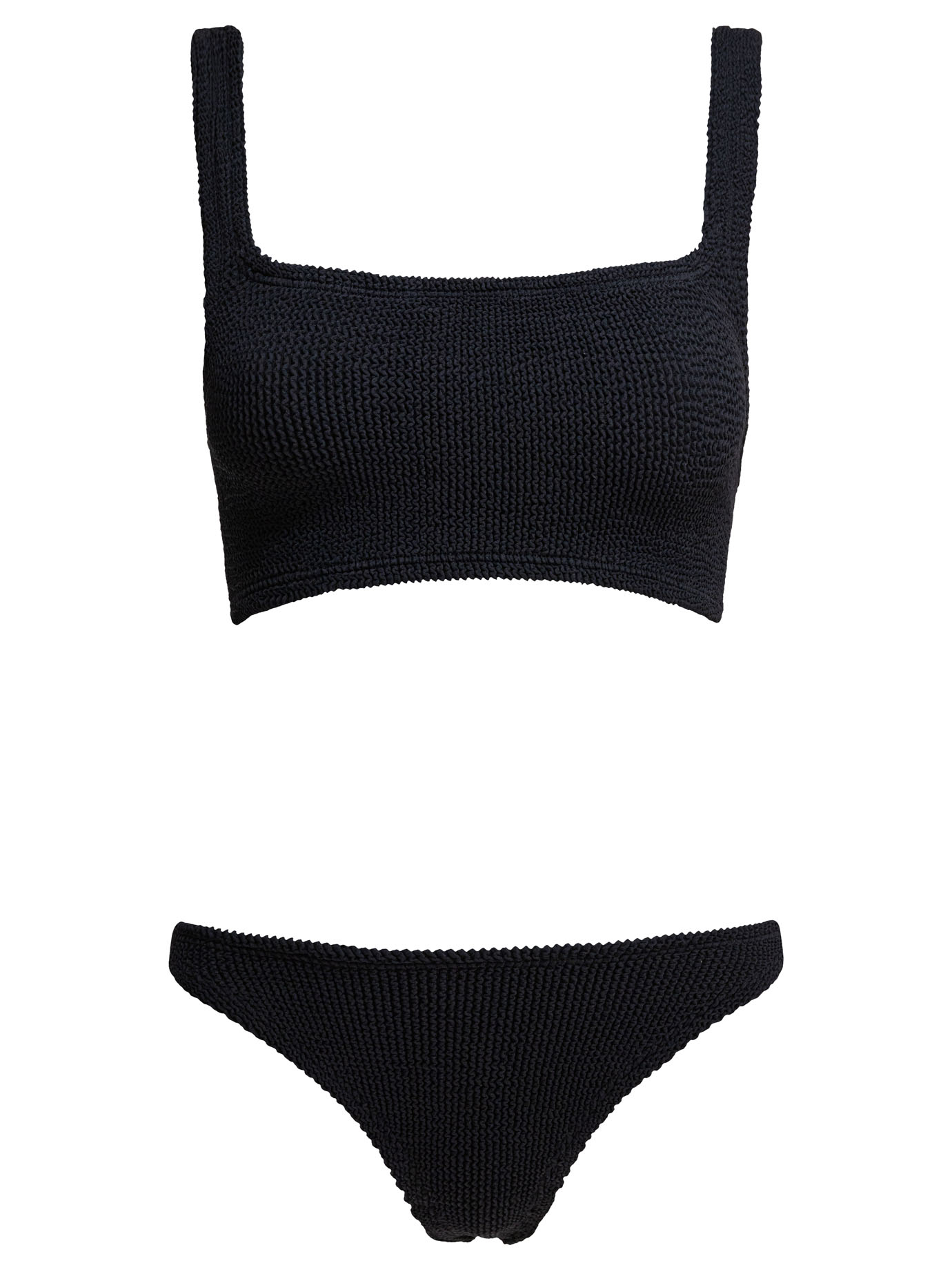 [Hunza G] Bikini SS26 XANDRA BIKINICRINKLEBLACK