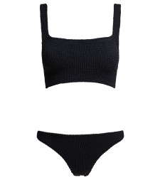 [Hunza G] Bikini SS26 XANDRA BIKINICRINKLEBLACK