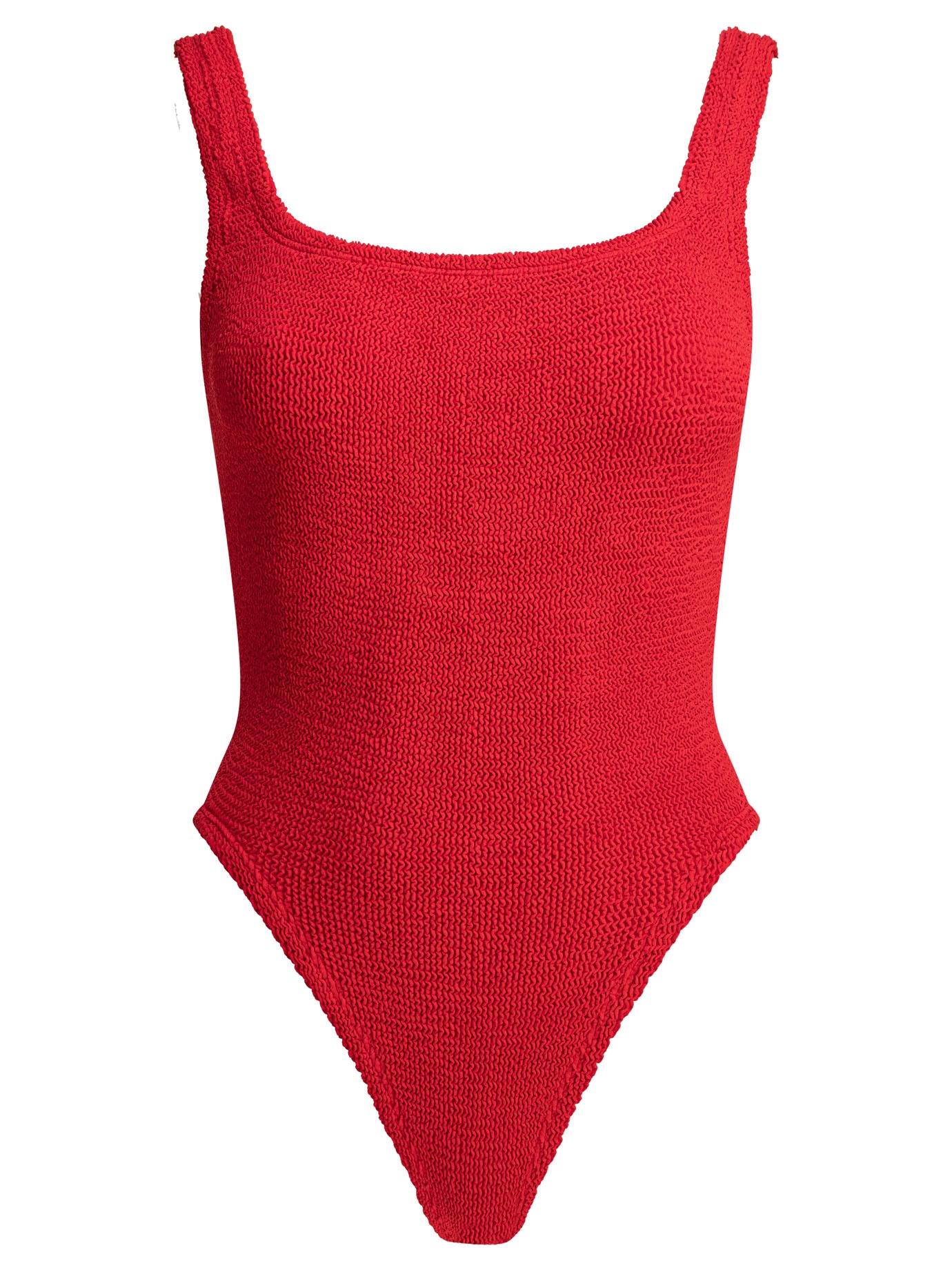 [Hunza G] Swimsuit SS26 SQUARE NECK SWIMCRINKLERED
