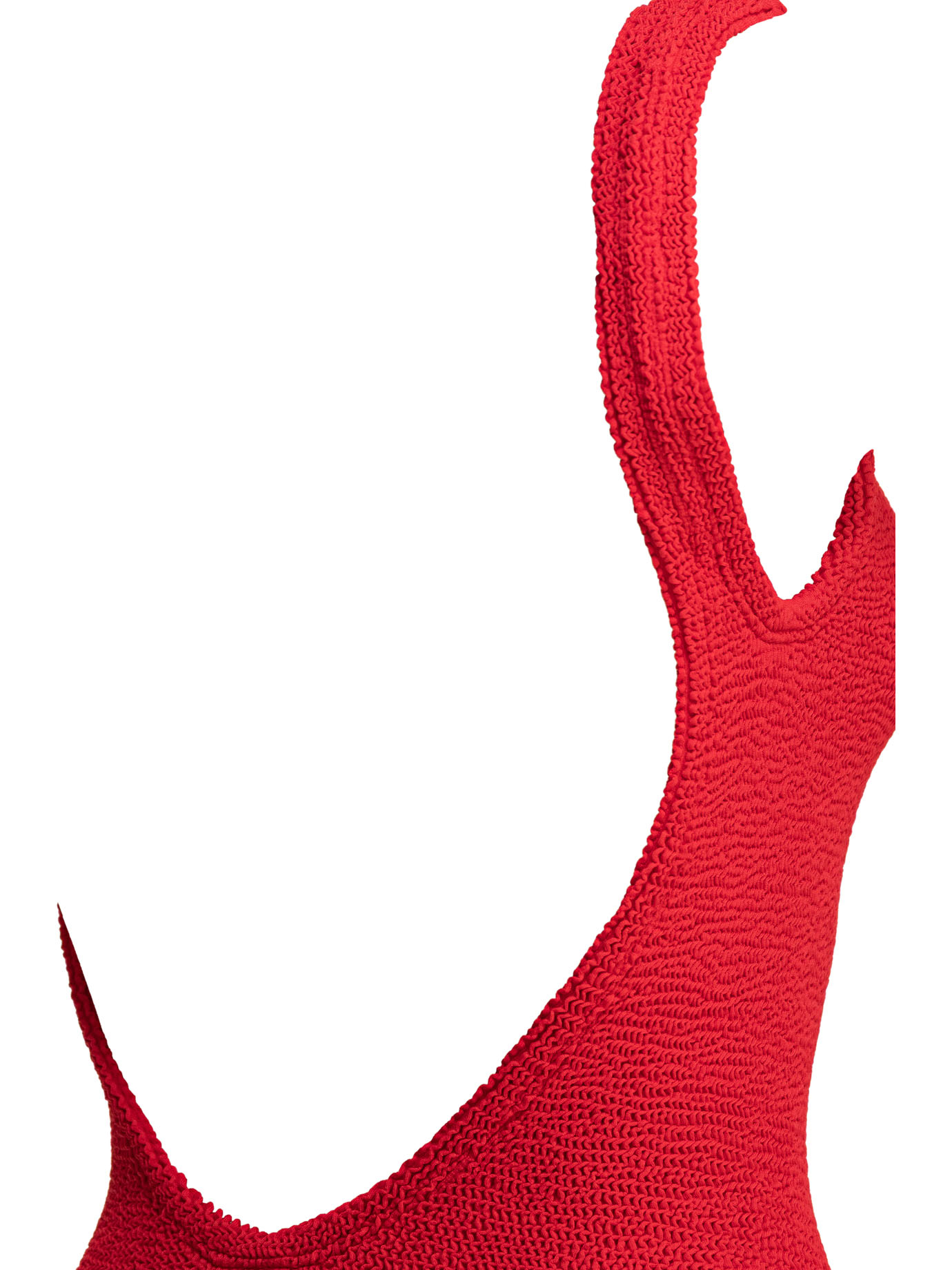 [Hunza G] Swimsuit SS26 SQUARE NECK SWIMCRINKLERED