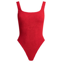 [Hunza G] Swimsuit SS26 SQUARE NECK SWIMCRINKLERED