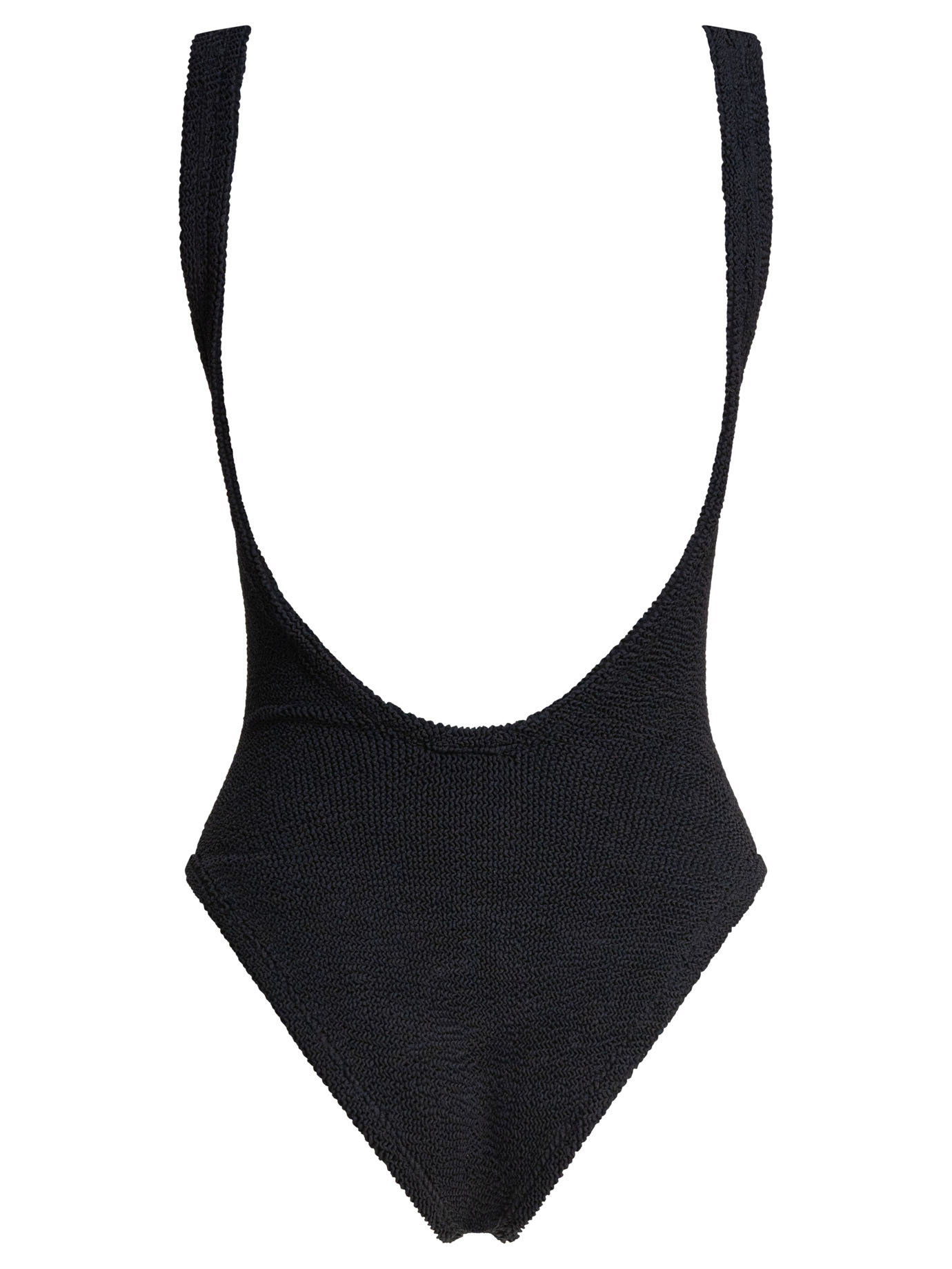 [Hunza G] Swimsuit SS26 SQUARE NECK SWIMCRINKLEBLACK