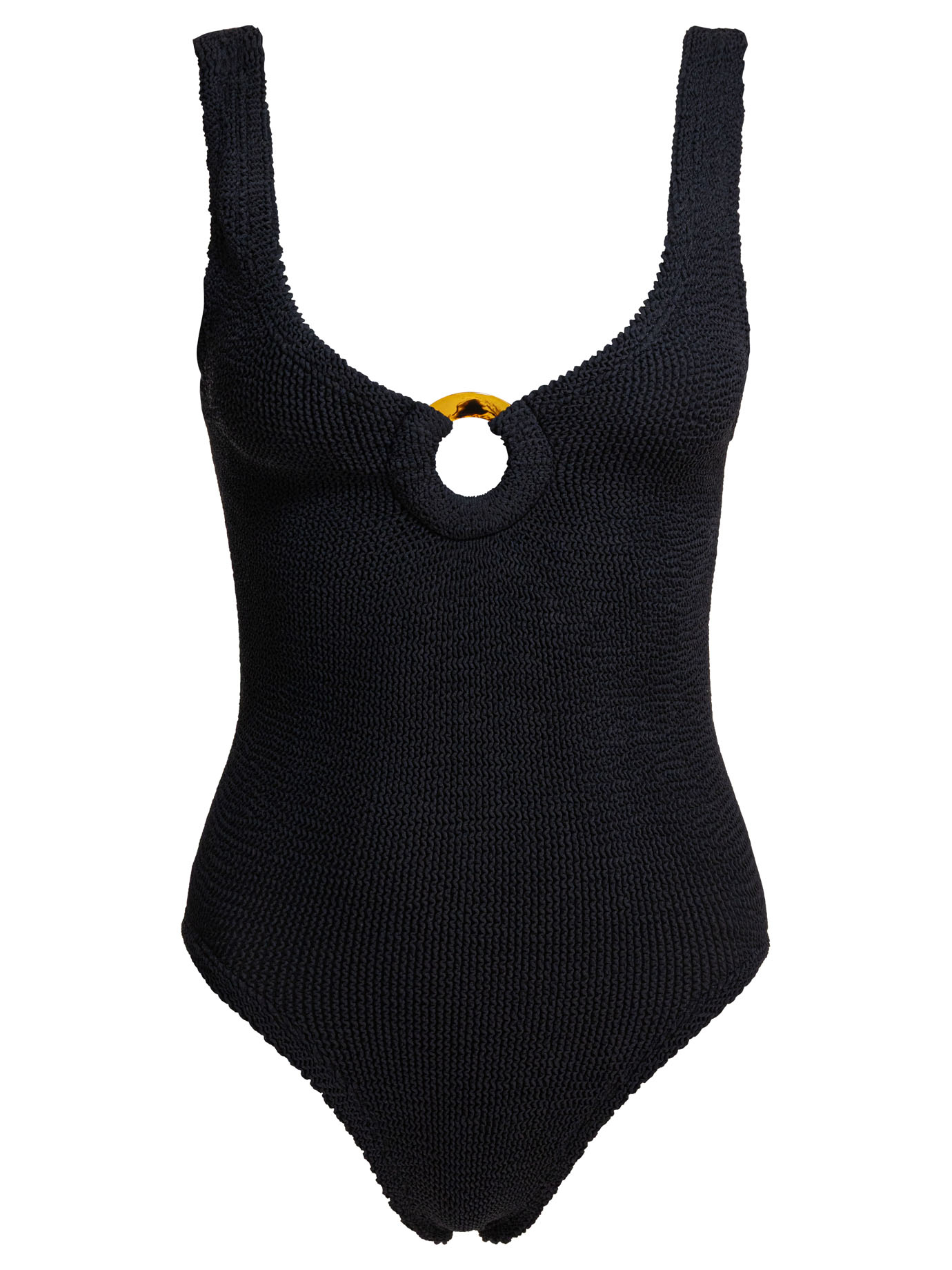 [Hunza G] Swimsuit SS26 CELINE SWIMCRINKLEBLACK