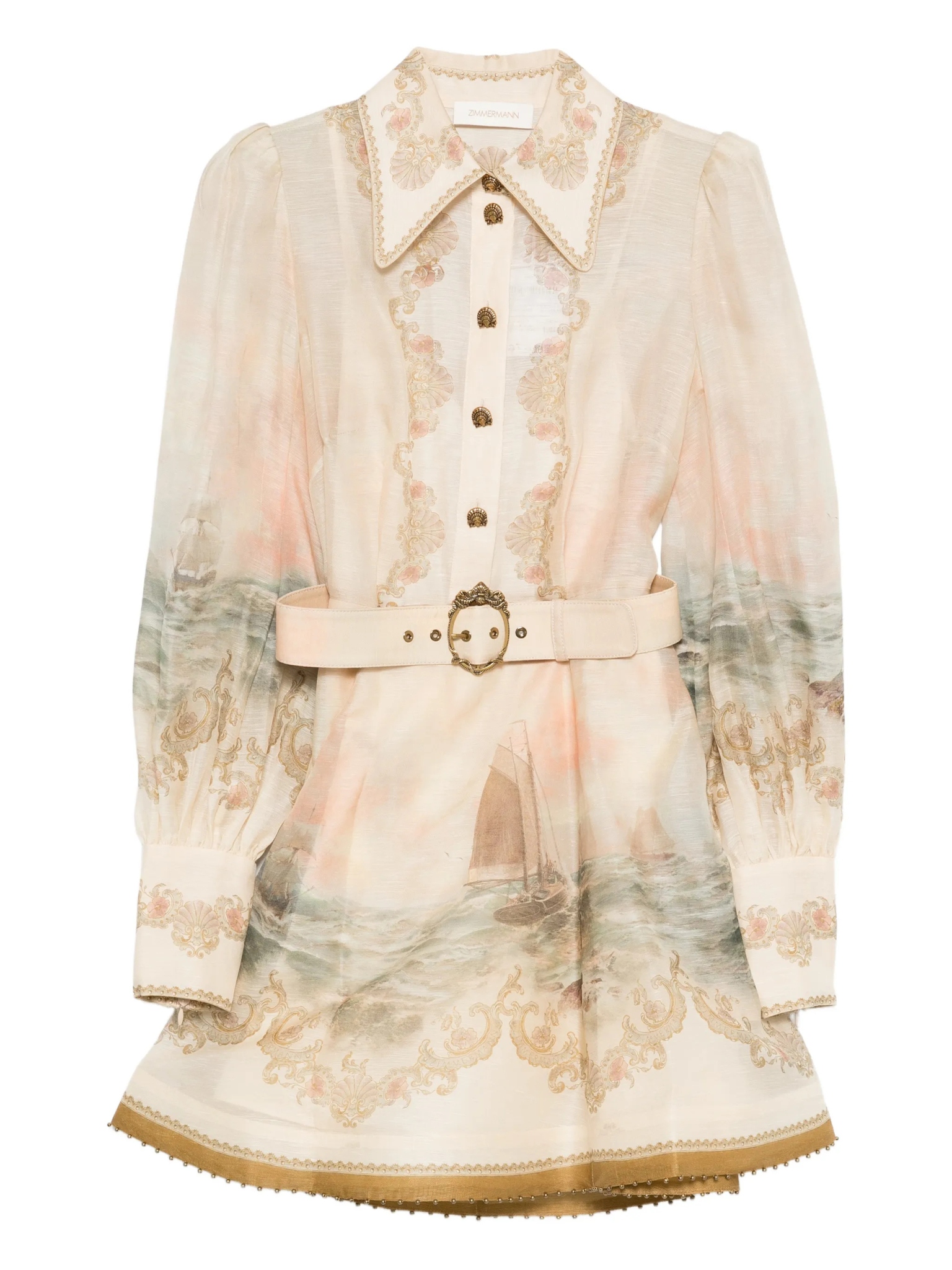 [Zimmermann] Long sleeve dress SS26 6561DC261SST