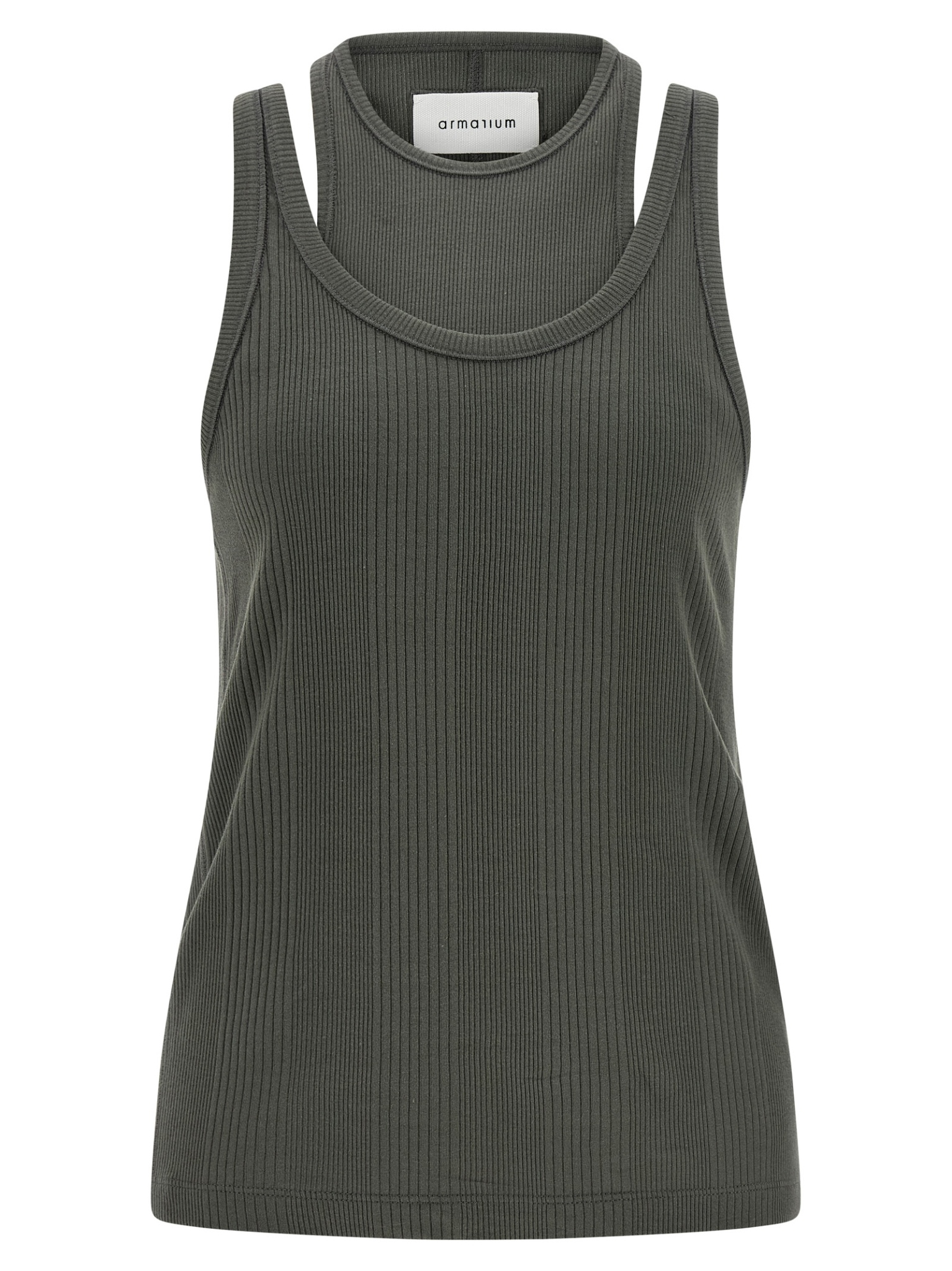 [Armarium] Tank top SS26 ARMTMT040JE05041ANTHRACITEGREY