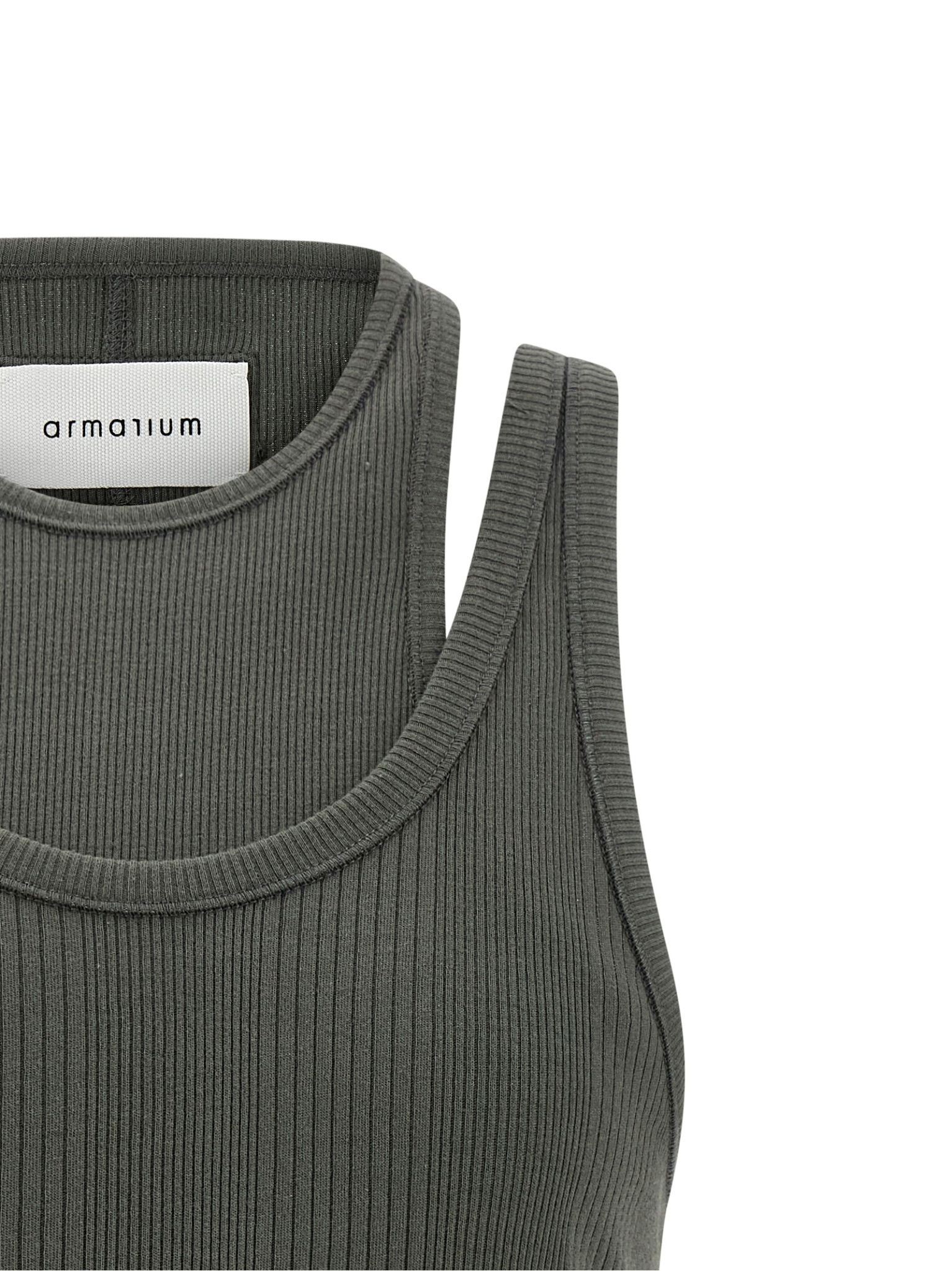 [Armarium] Tank top SS26 ARMTMT040JE05041ANTHRACITEGREY