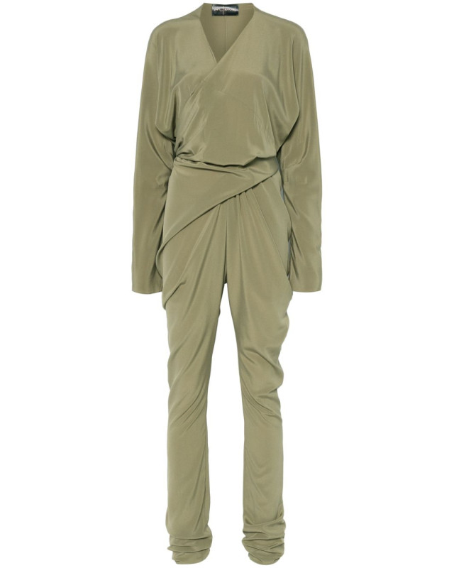 [Cortana] Jump suit SS25 A4337OLIVEGREEN