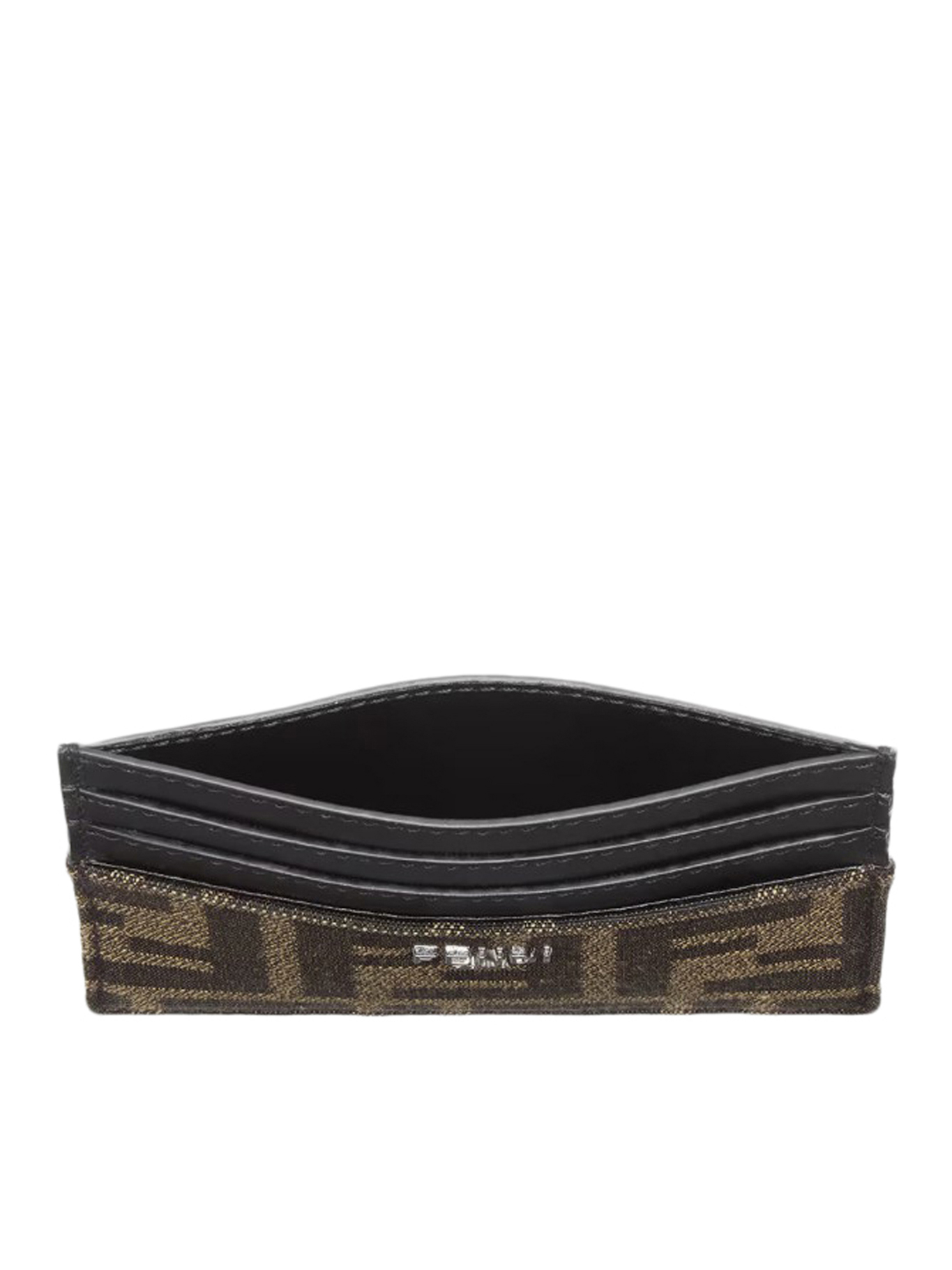 [Fendi] Cardholder FW26 7M0164ALWKF0L3T TOBACCO MORO BLACK PALL