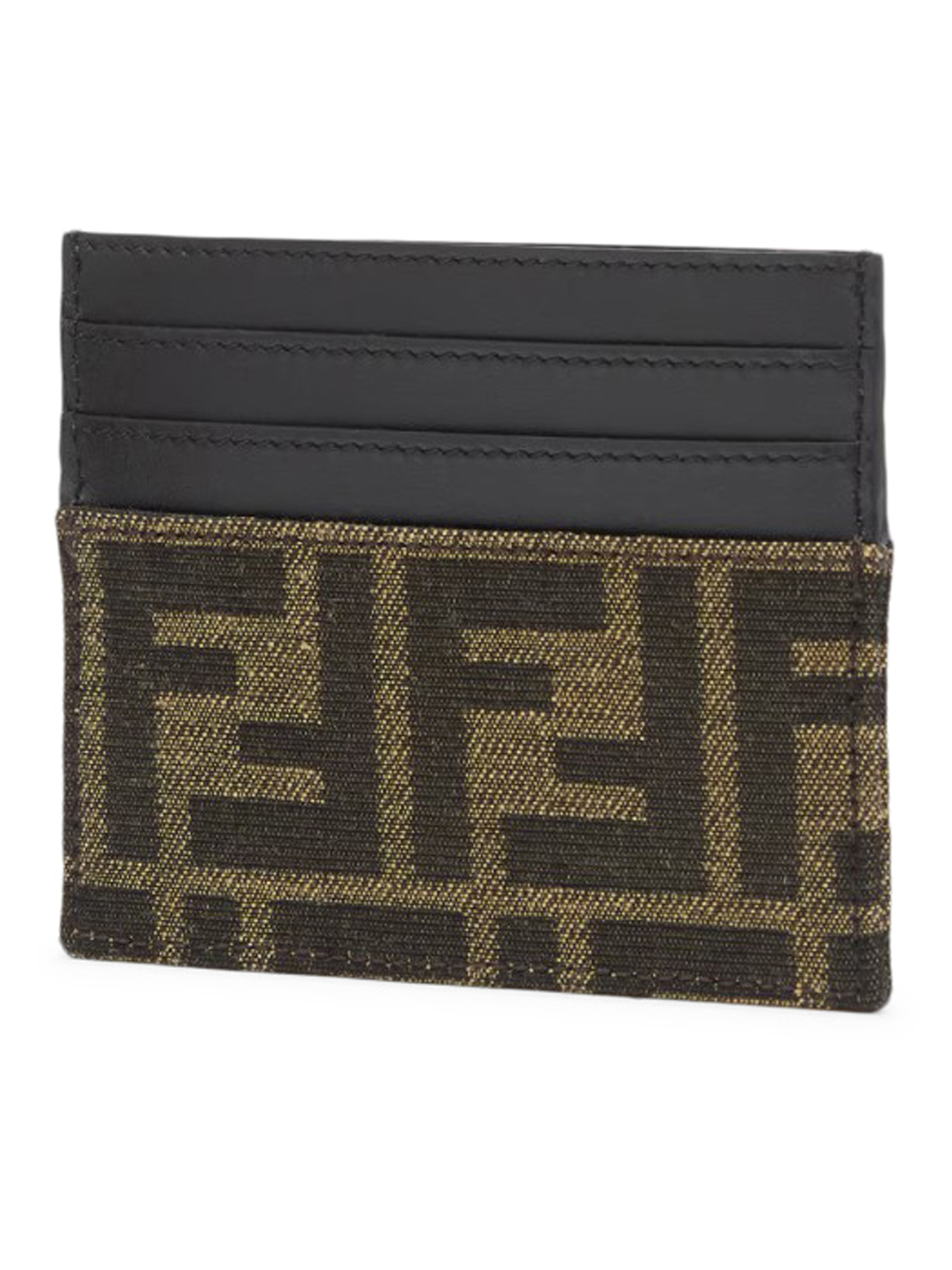 [Fendi] Cardholder FW26 7M0164ALWKF0L3T TOBACCO MORO BLACK PALL