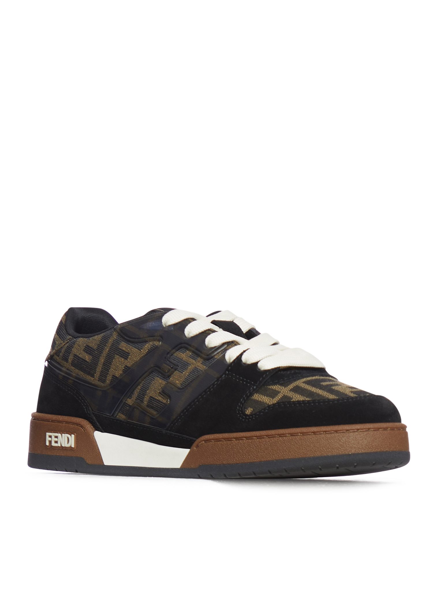 [Fendi] Sneakers FW26 7E1688AQ6IF1PXA BLACK TOBACCO ICE
