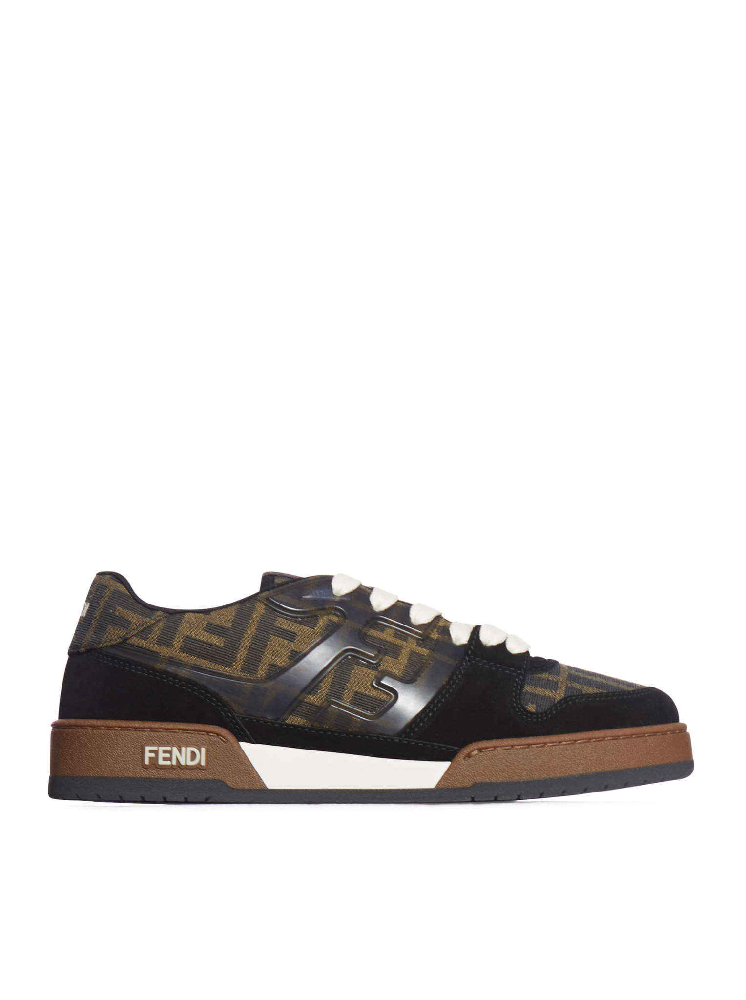 [Fendi] Sneakers FW26 7E1688AQ6IF1PXA BLACK TOBACCO ICE