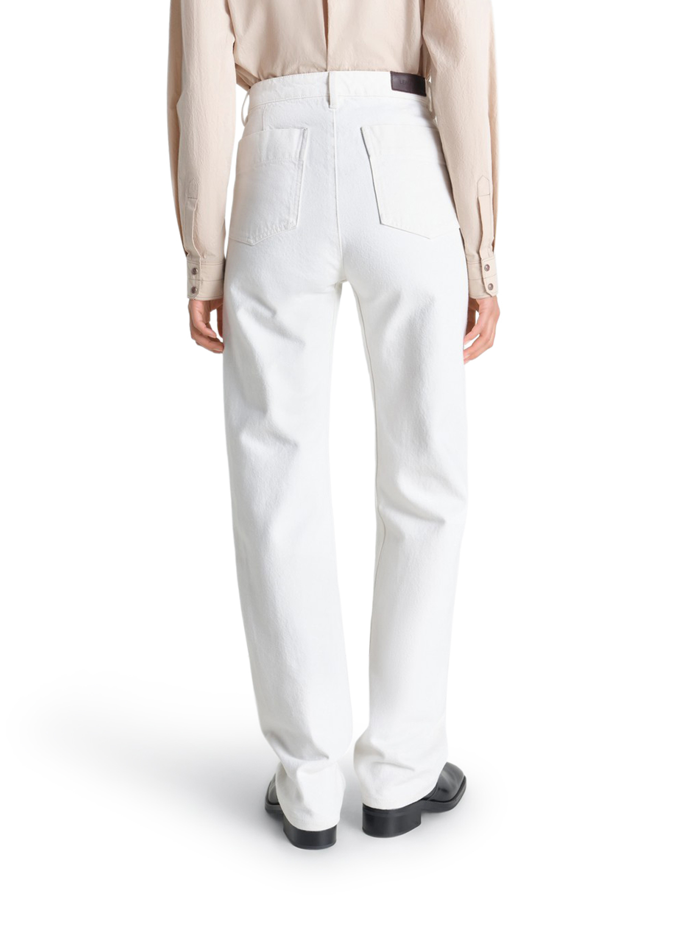 [LEMAIRE] Trousers SS26 PA1226LD1070WH086 MILK