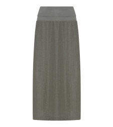 [TRANSIT] Long skirt SS26 CFDTRCP25404 GREEN