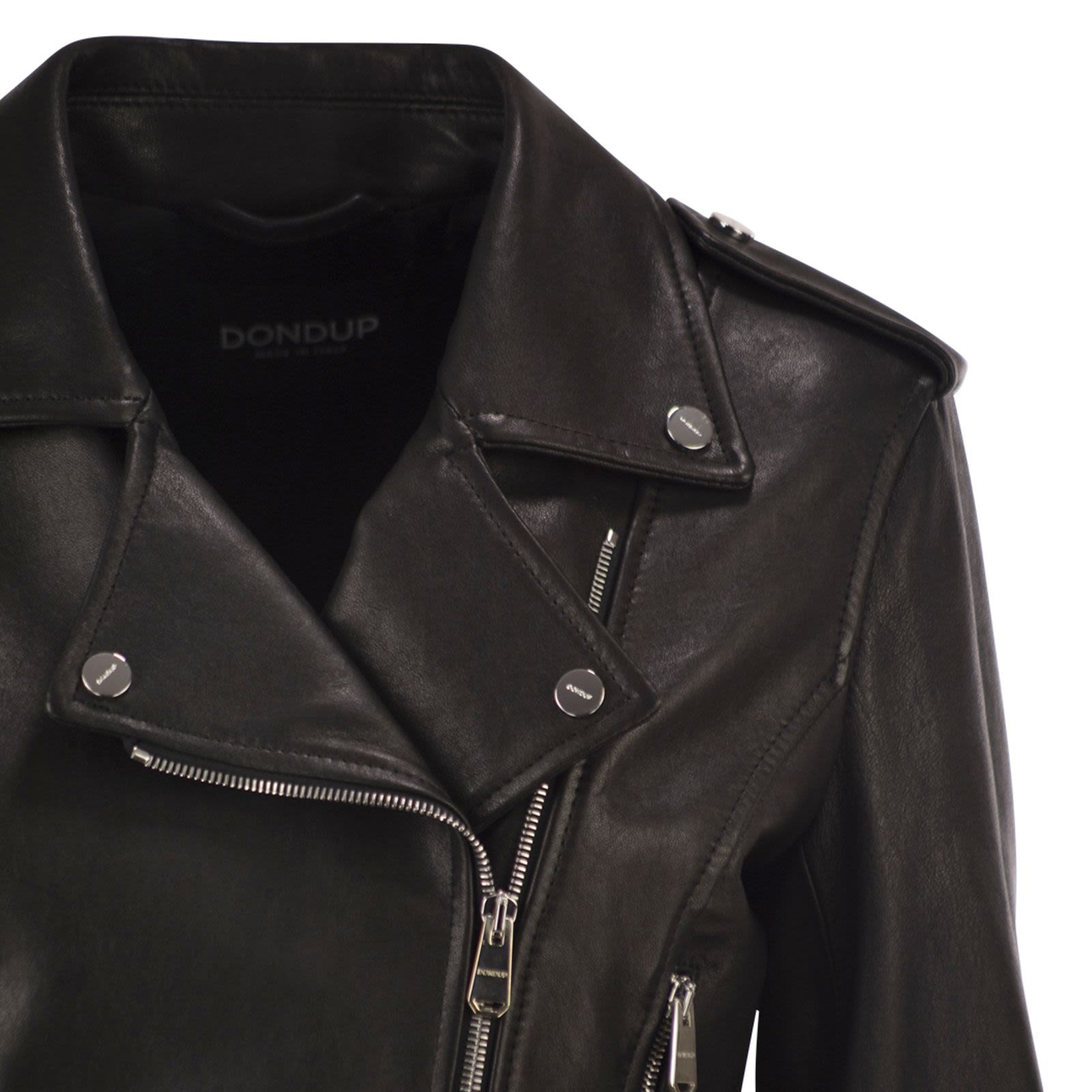 [Dondup] Leather Jacket FW25 DJ724PL0635DXXXDD 999