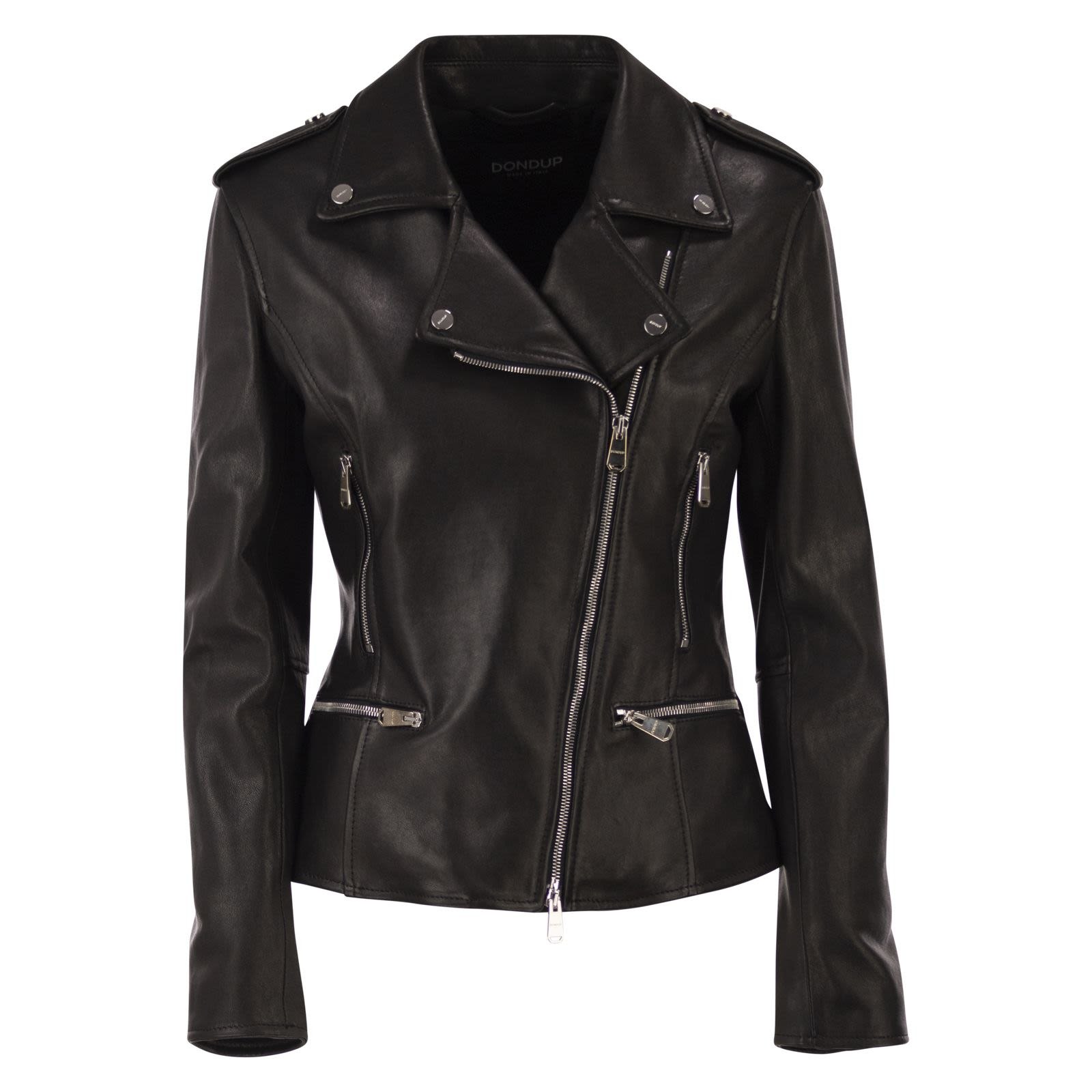[Dondup] Leather Jacket FW25 DJ724PL0635DXXXDD 999