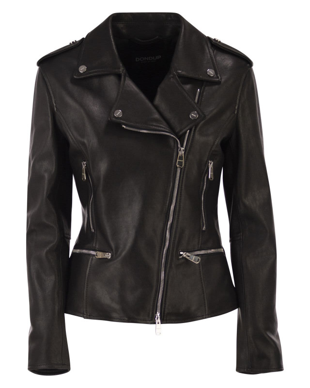 [Dondup] Leather Jacket FW25 DJ724PL0635DXXXDD 999