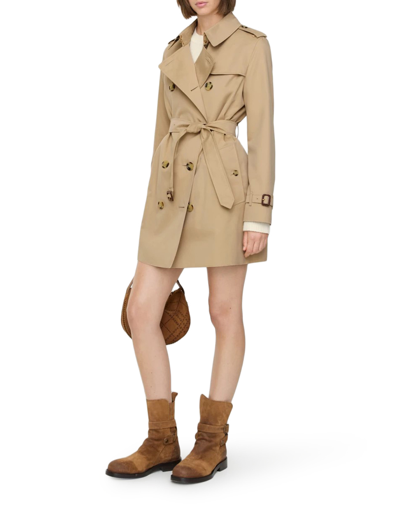 [Burberry] Trench Coat FW26 8117251A1366 HONEY