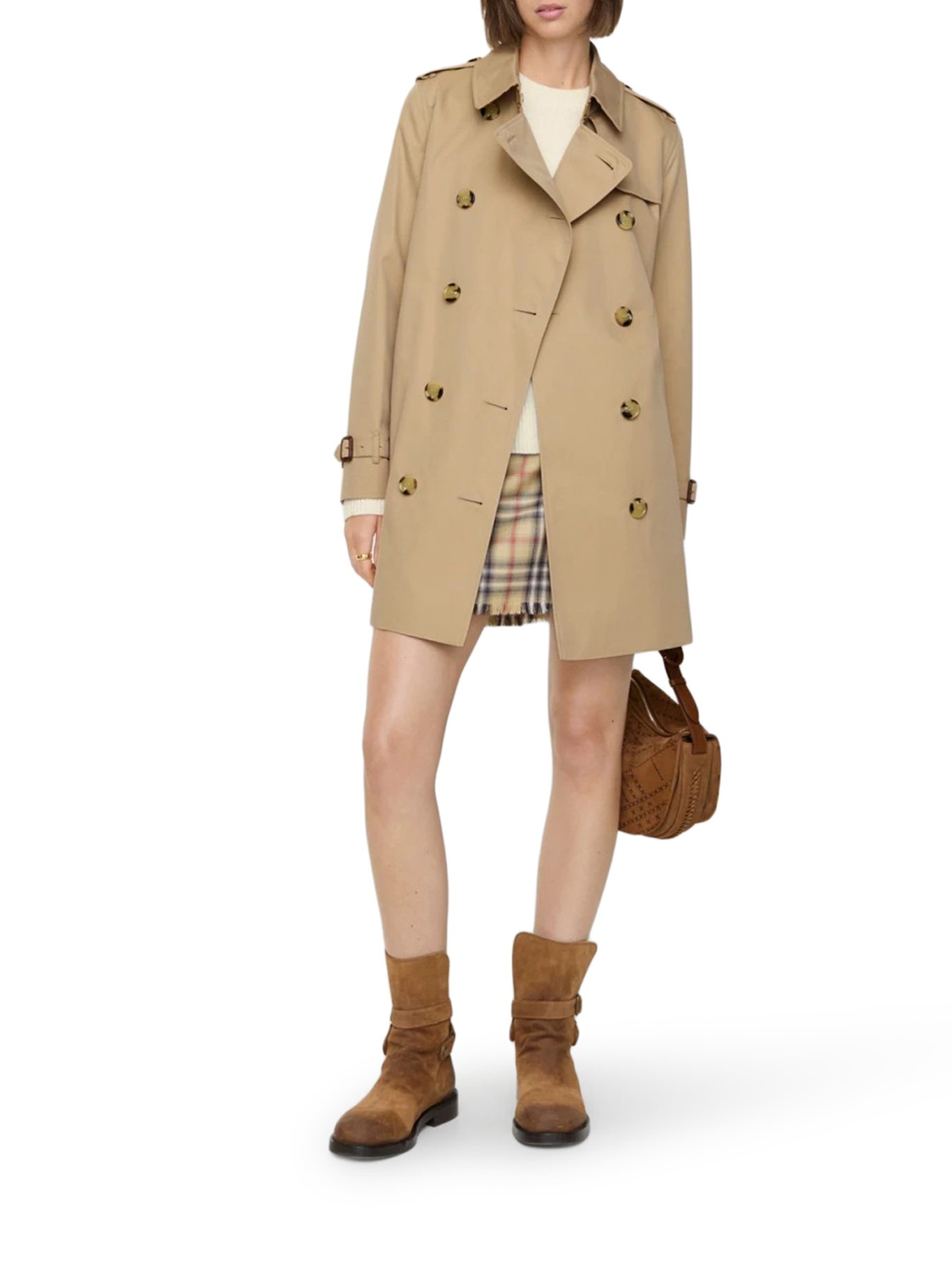 [Burberry] Trench Coat FW26 8117251A1366 HONEY