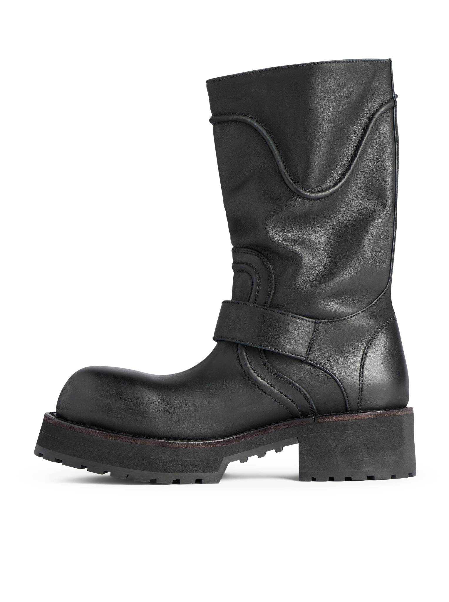 [Balenciaga] Boots FW26 833581WCAL11080 BLACK SILVER
