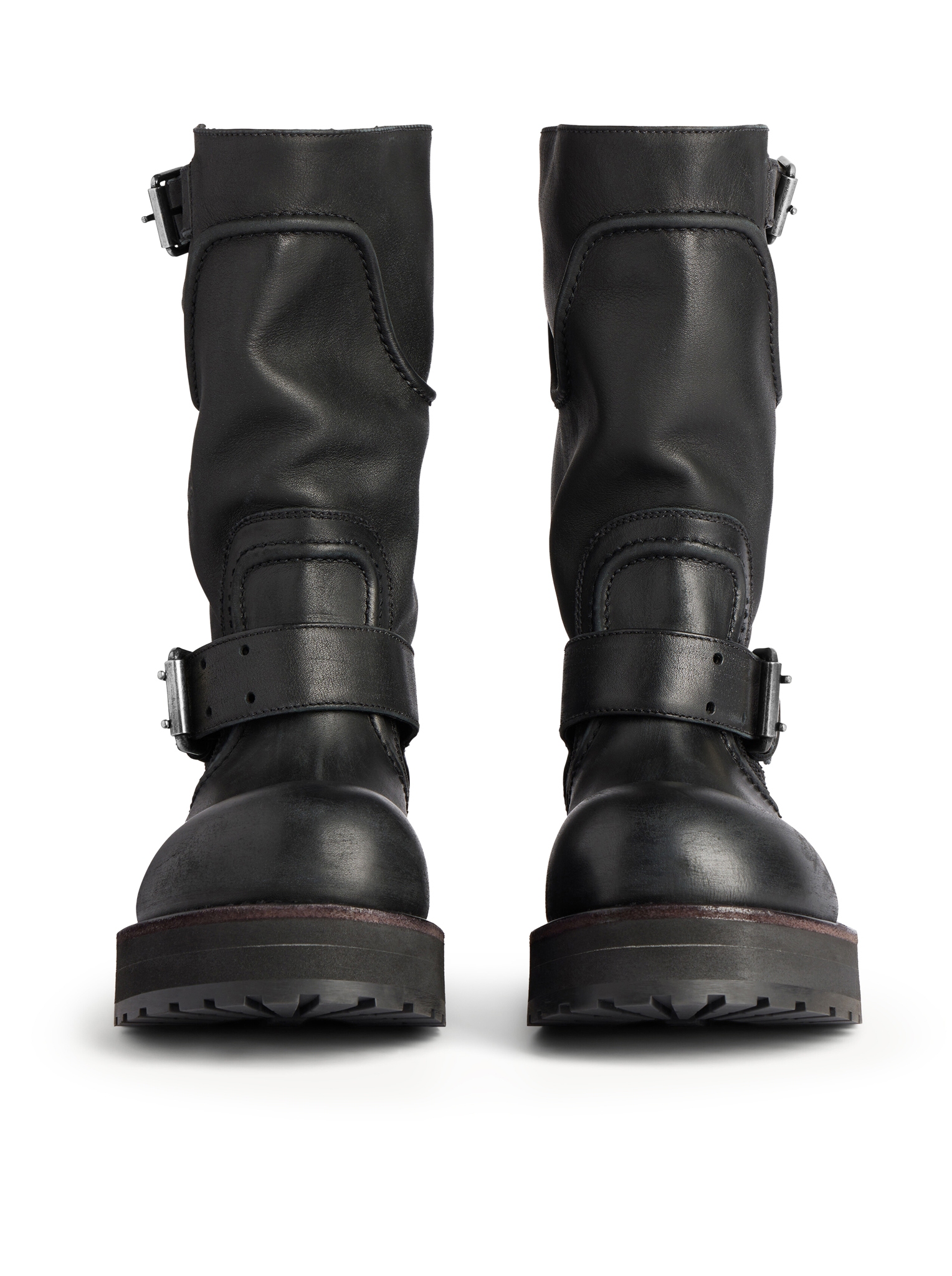 [Balenciaga] Boots FW26 833581WCAL11080 BLACK SILVER