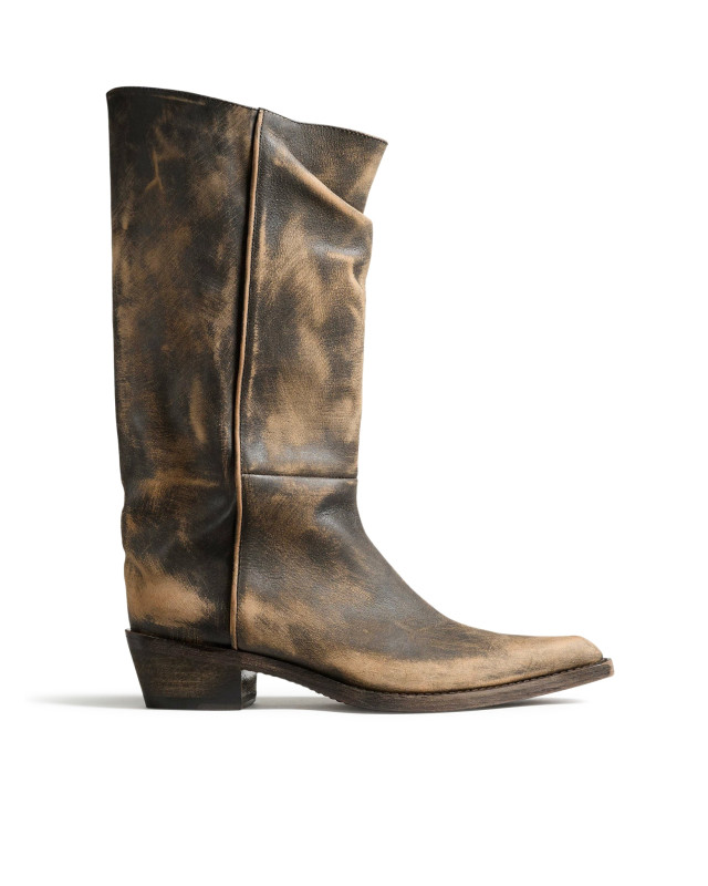 [KHAITE] Boots FW26 F1105944482 VINTAGE BLACK