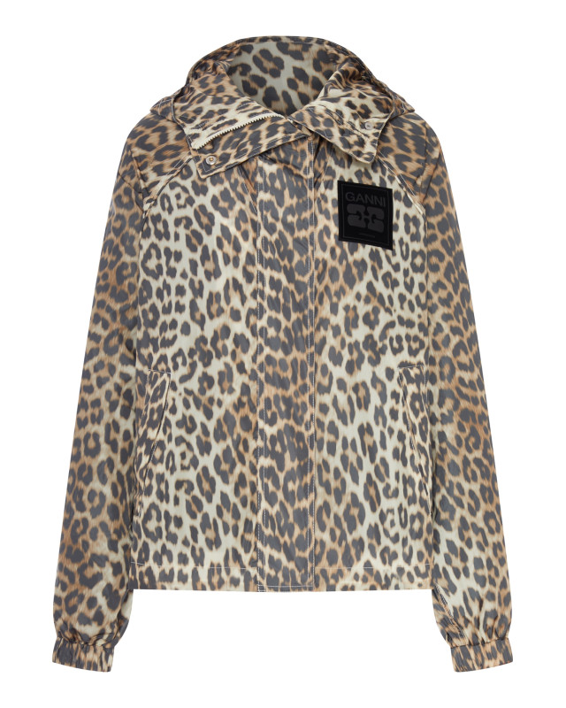 [GANNI] Casual Jacket FW26 W0738859 ALMOND MILK