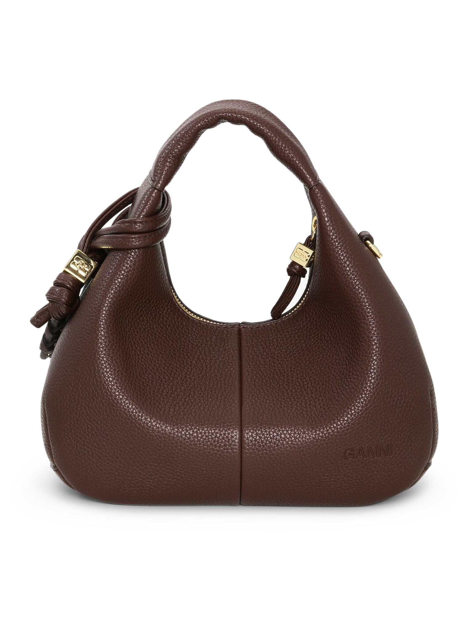 [GANNI] Clutch bag FW26 A7102979 CHICORY COFFEE