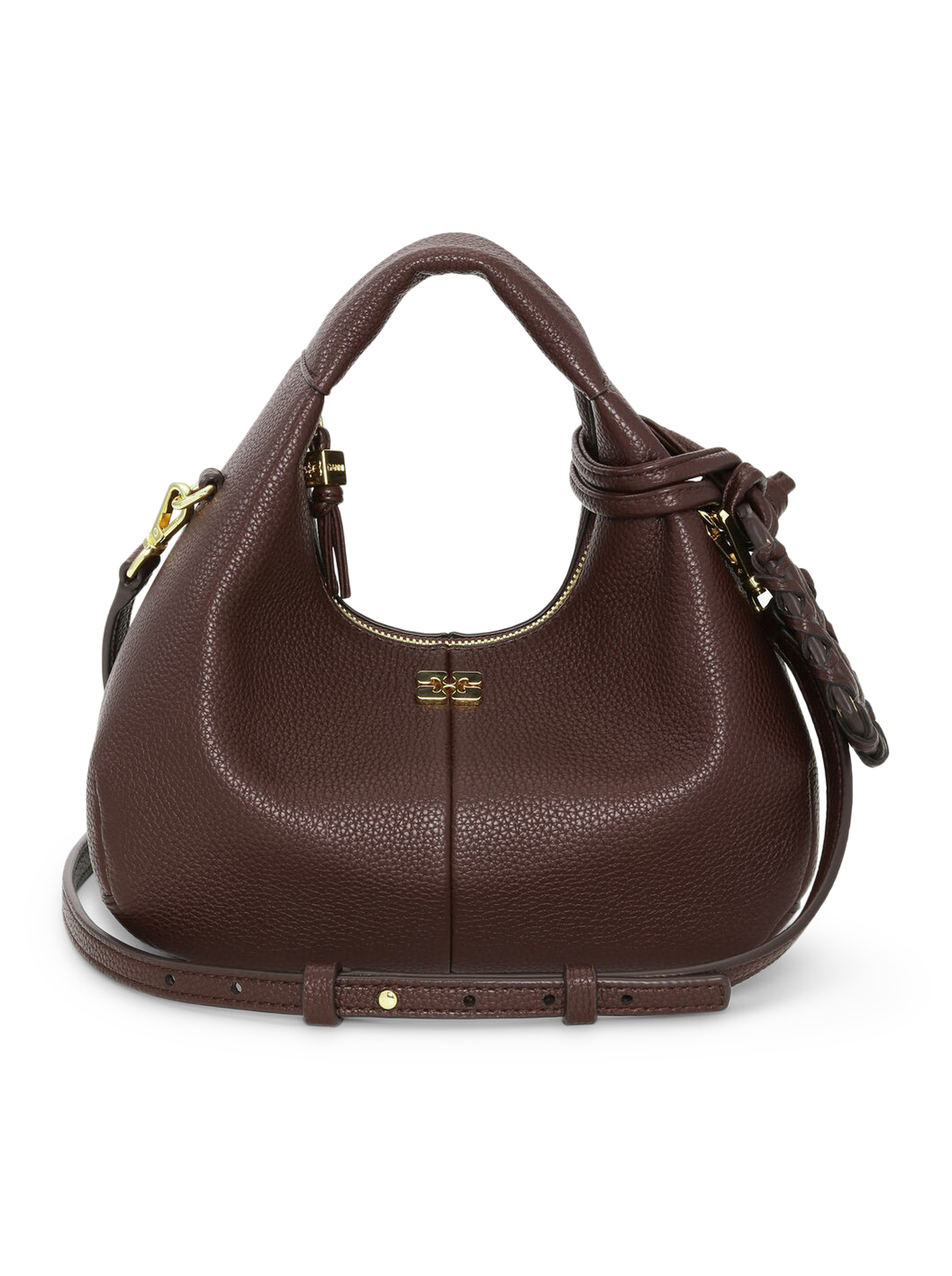 [GANNI] Clutch bag FW26 A7102979 CHICORY COFFEE