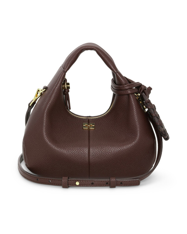 [GANNI] Clutch bag FW26 A7102979 CHICORY COFFEE
