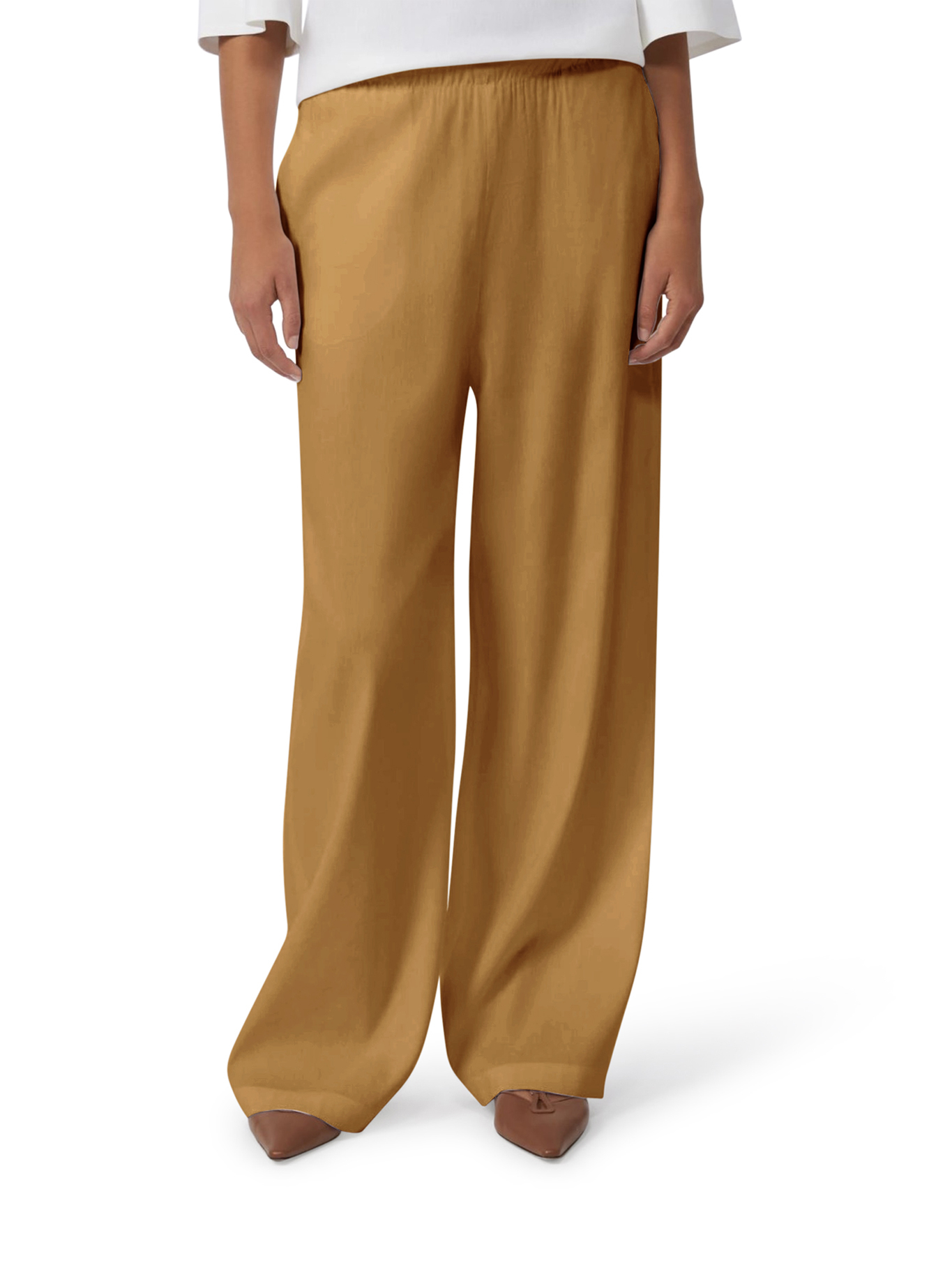 [MAXMARA PURE] Trousers SS26 2611131029600003 DESERT