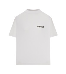 [Balenciaga] T-shirts Short Sleeve SS26 850990TTVL69012 DIRTY WHITE