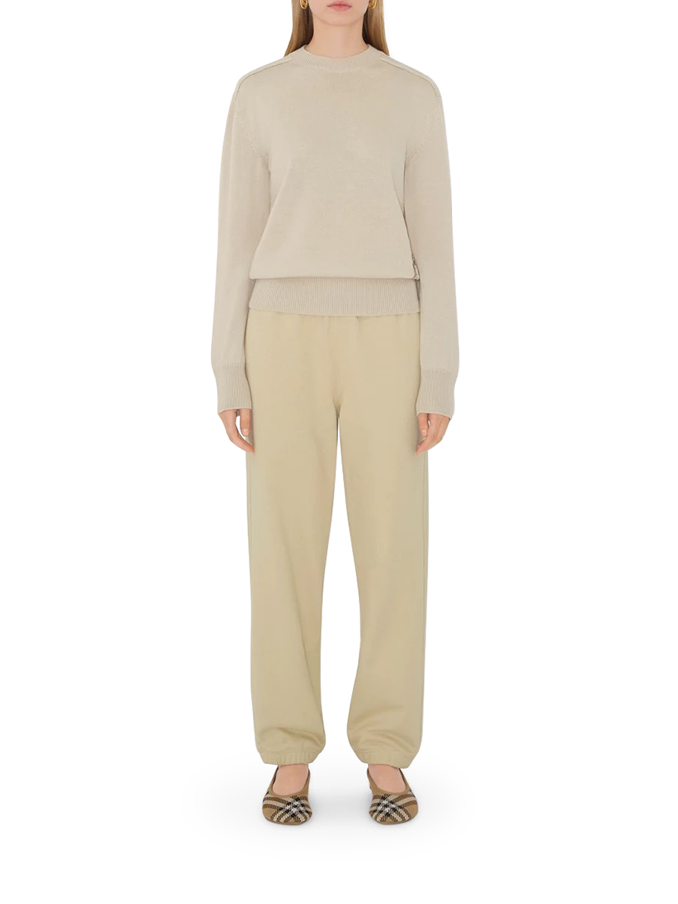 [Burberry] Trousers SS26 8118586C1740 NUTMEG