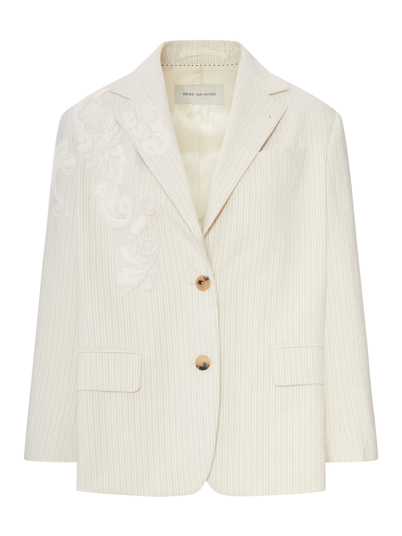 [DRIES VAN NOTEN] Blazer SS26 2610104233360005 ECRU
