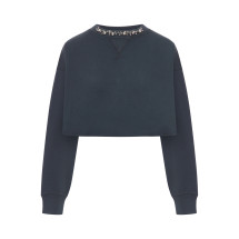 [GOLDEN GOOSE DELUXE BRAND] Sweatshirt SS26 GWP02203P00189690456 WASHED BLACK